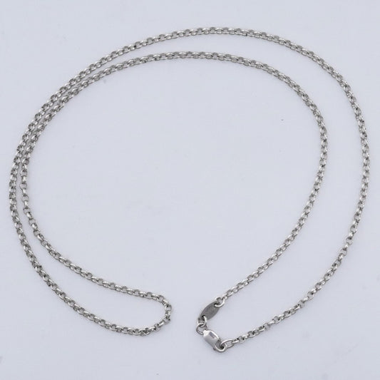 CHROME HEARTS Roll Chain Necklace Silver