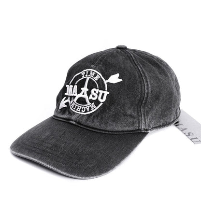 MASU 25AW MB Embroidery Logo Cap Black Size ONE SIZE