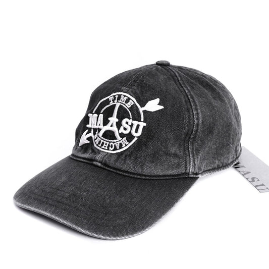 MASU 25AW MB Embroidery Logo Cap Black Size ONE SIZE