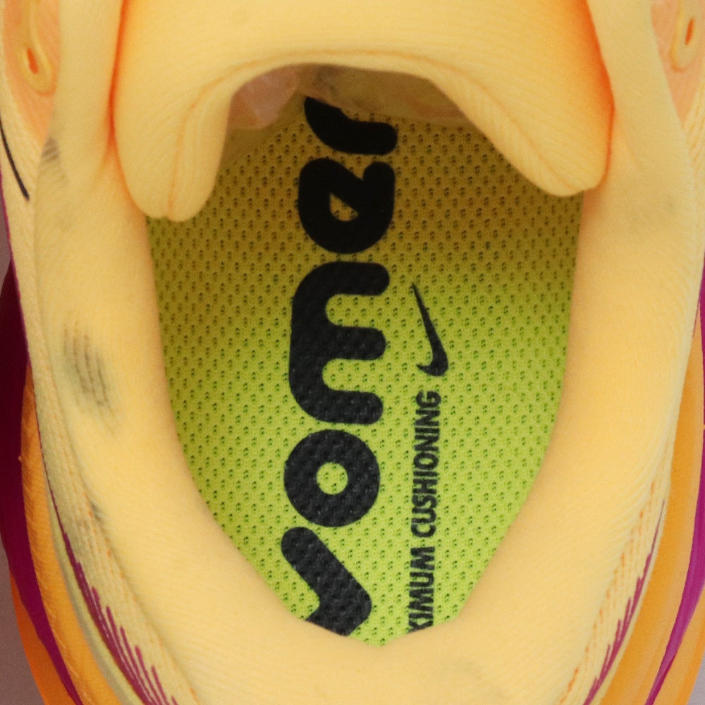Nike Zoom Vomero 18 Citron Orange Sneakers Size 25cm