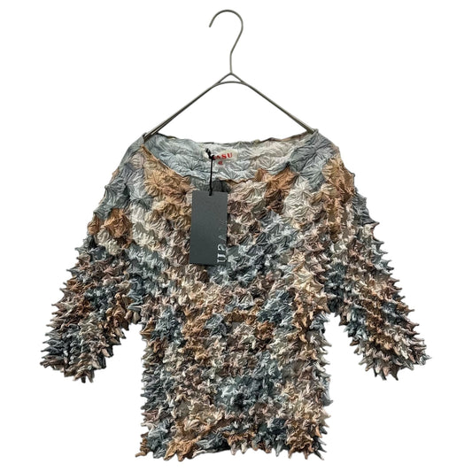 MASU 24SS Spiky Flocky Doll T-Shirt Blue/Pink Size 48