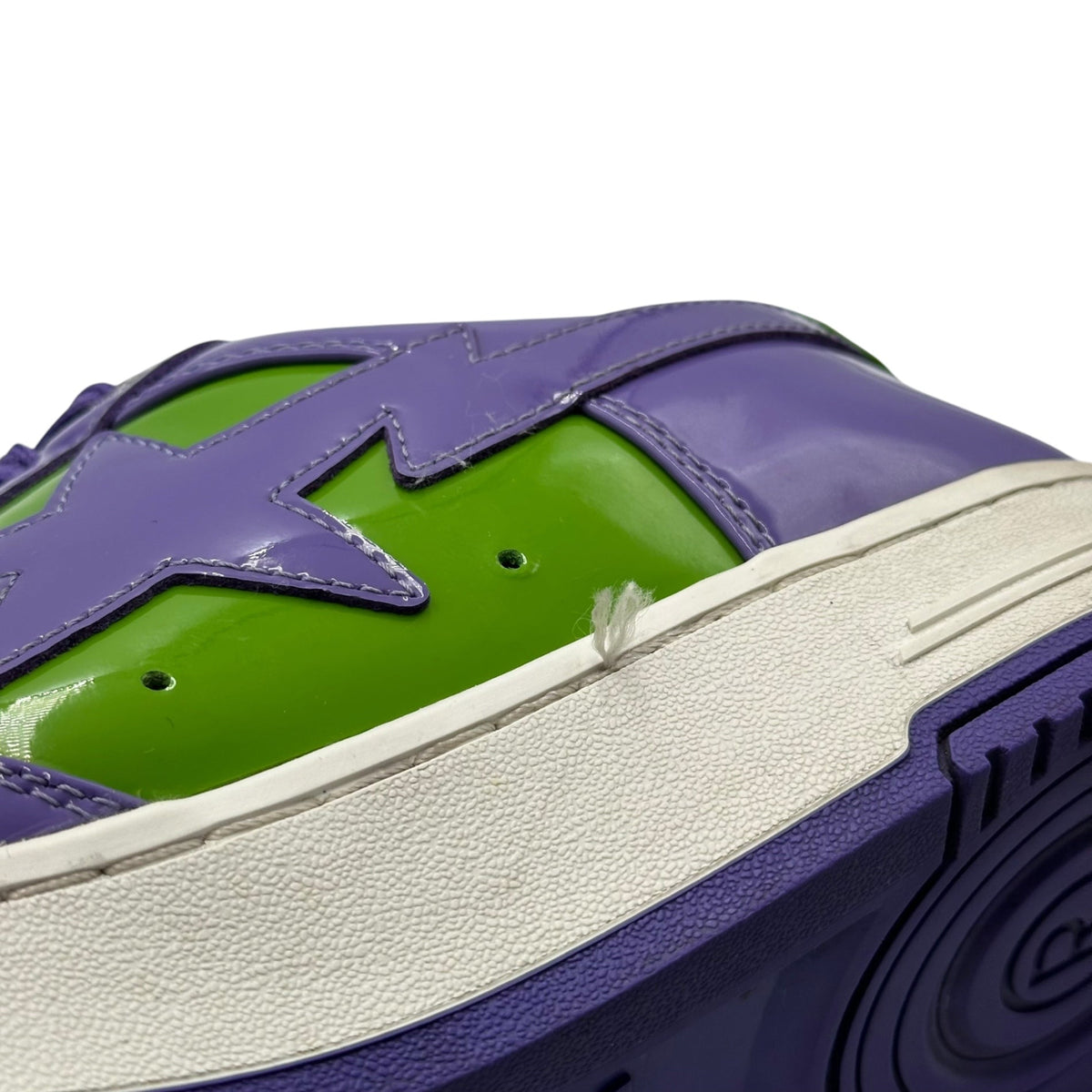 A BATHING APE Patent Bape Sta Sneakers Multi Size 9.5