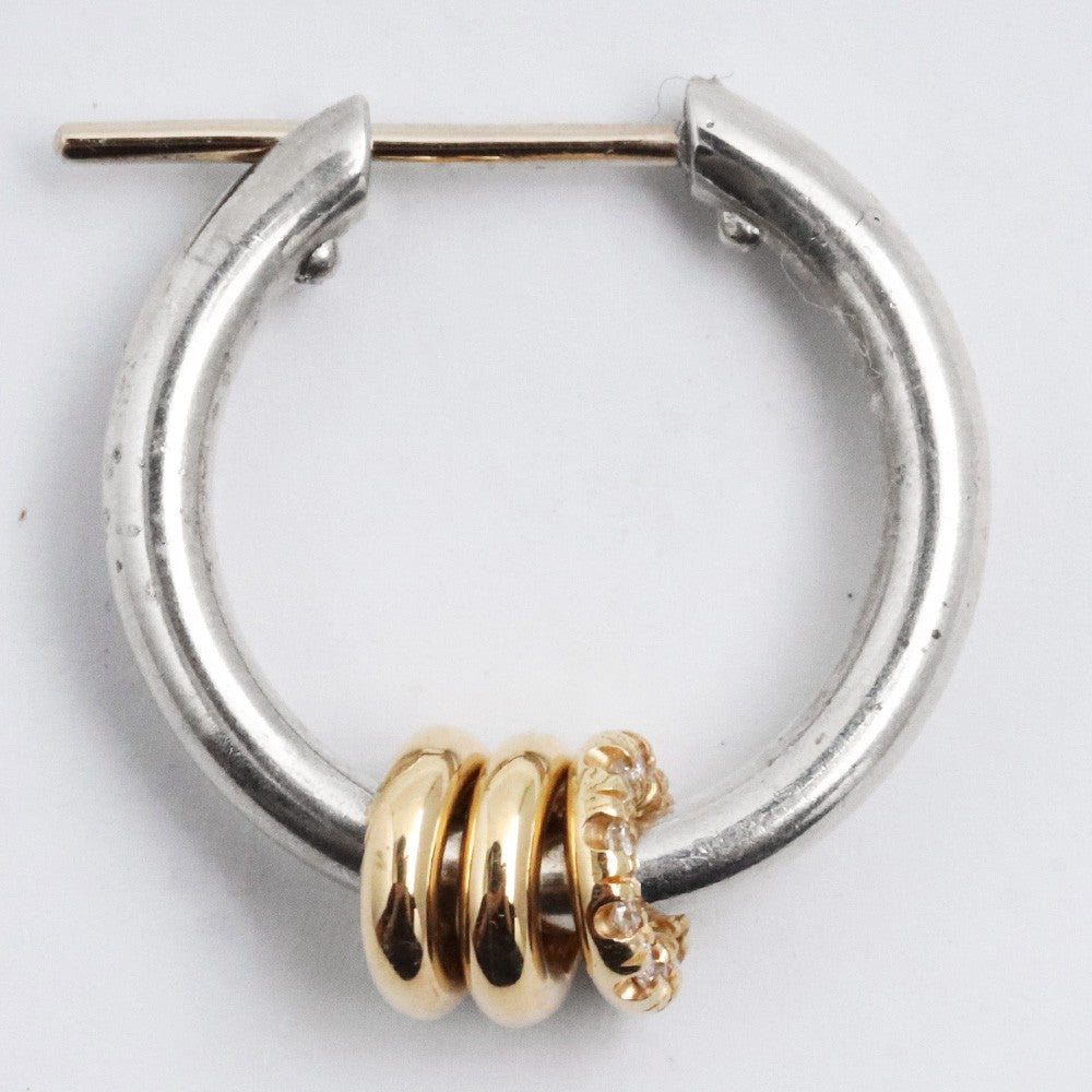 SPINELLI KILCOLLIN Ara SG Deux 18K Gold Hoop Earrings Size F