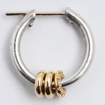 SPINELLI KILCOLLIN Ara SG Deux 18K Gold Hoop Earrings Size F