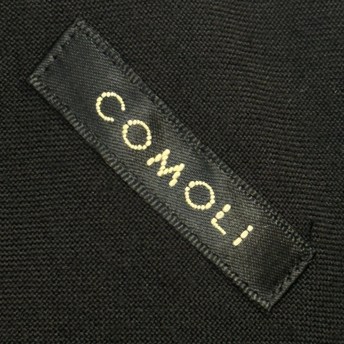 COMOLI 26SS Rayon Comoli Shirt Black Size 3