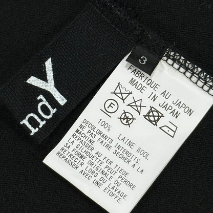 Ground Y 24AW Wool Shirt Jacket Black Size 3