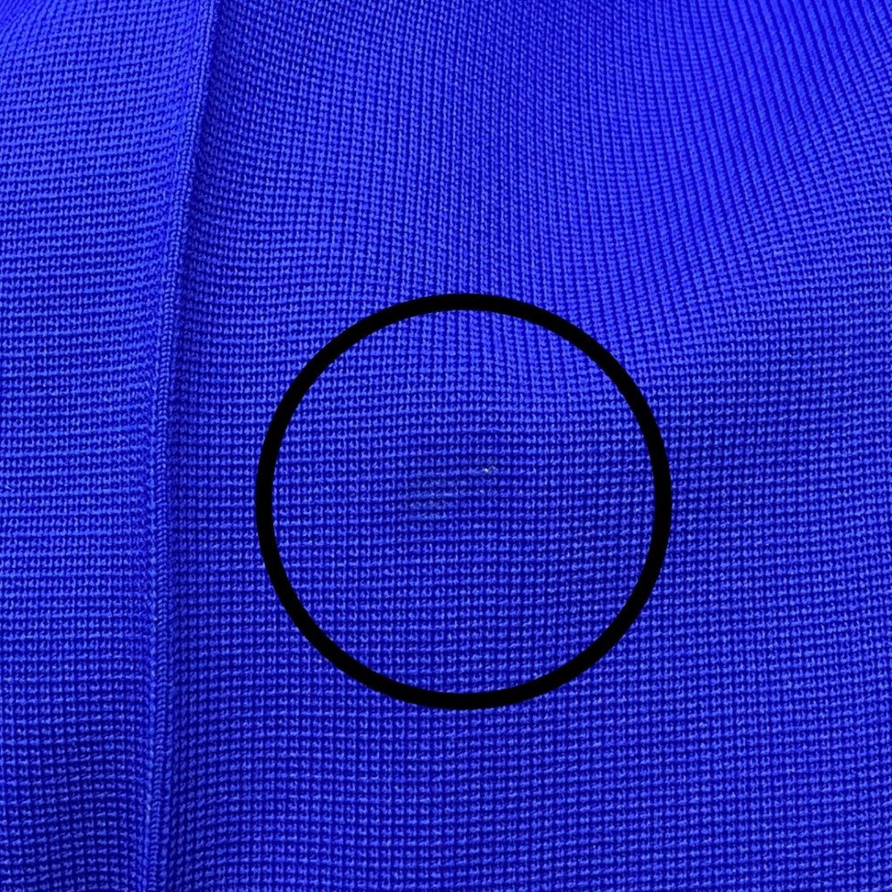 STEIN 23SS High Count Knit Pin Tuck Wide Pants Blue Size M