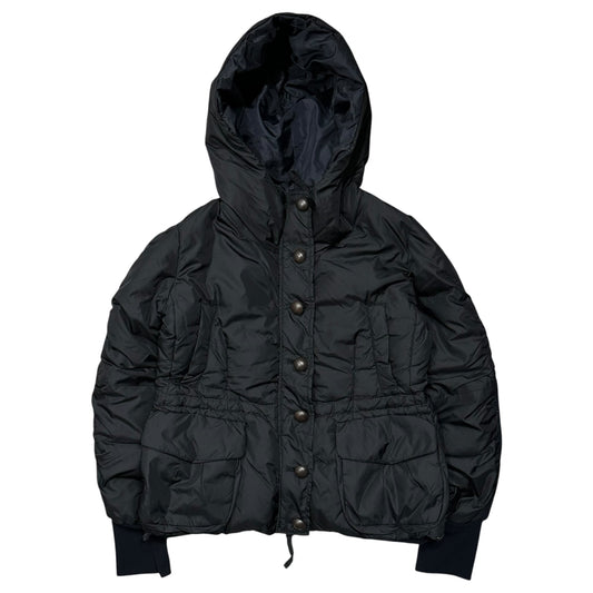 MARITHE FRANCOIS GIRBAUD Hooded Down Jacket Multi Size M