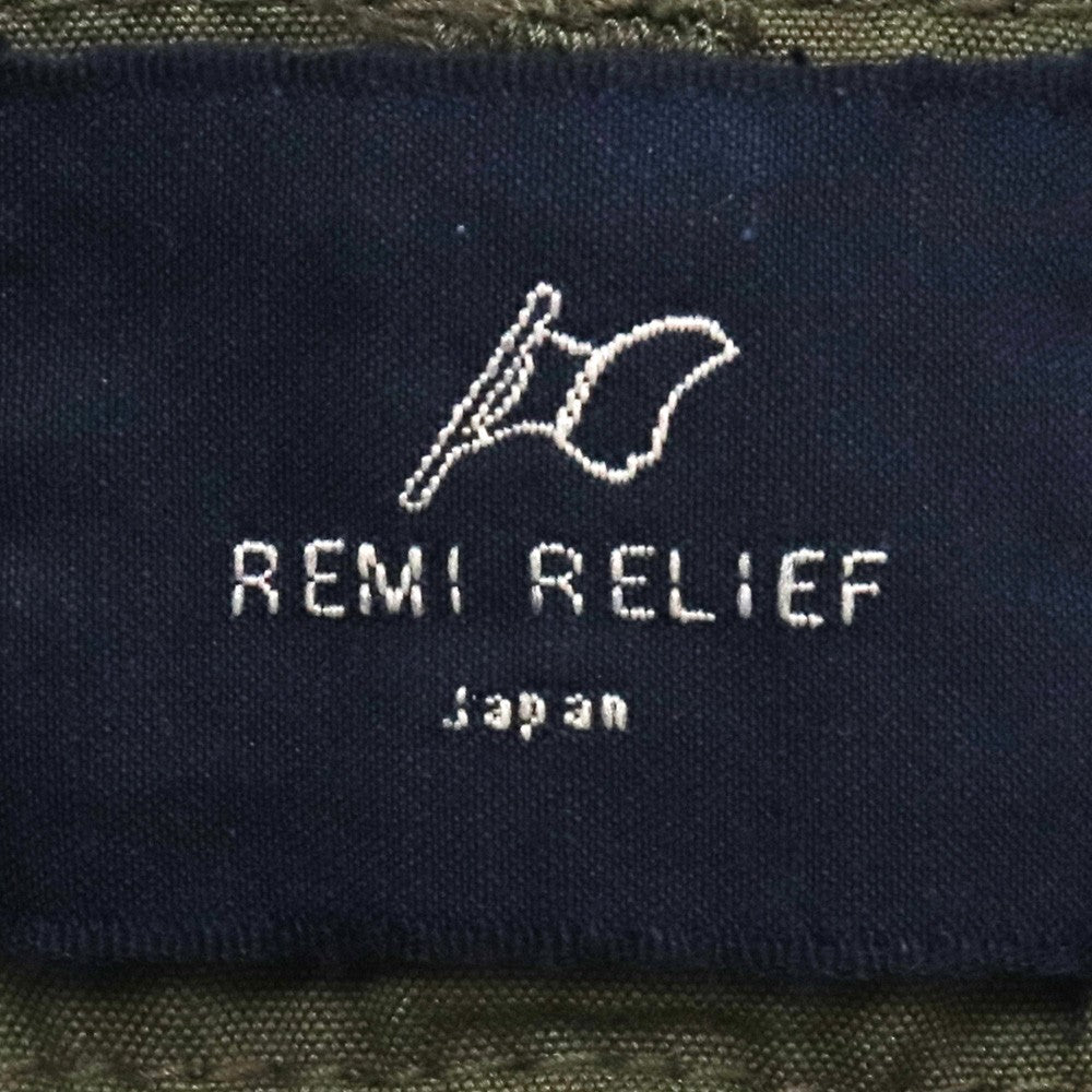 REMI RELIEF NAVY LABEL Cargo Pants Khaki