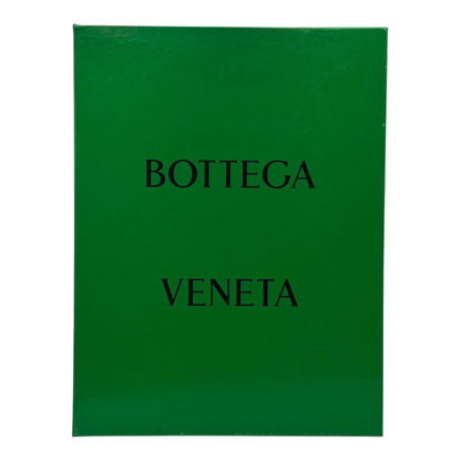 BOTTEGA VENETA TIRE Ankle Chelsea Black Green Boots Size EU 42