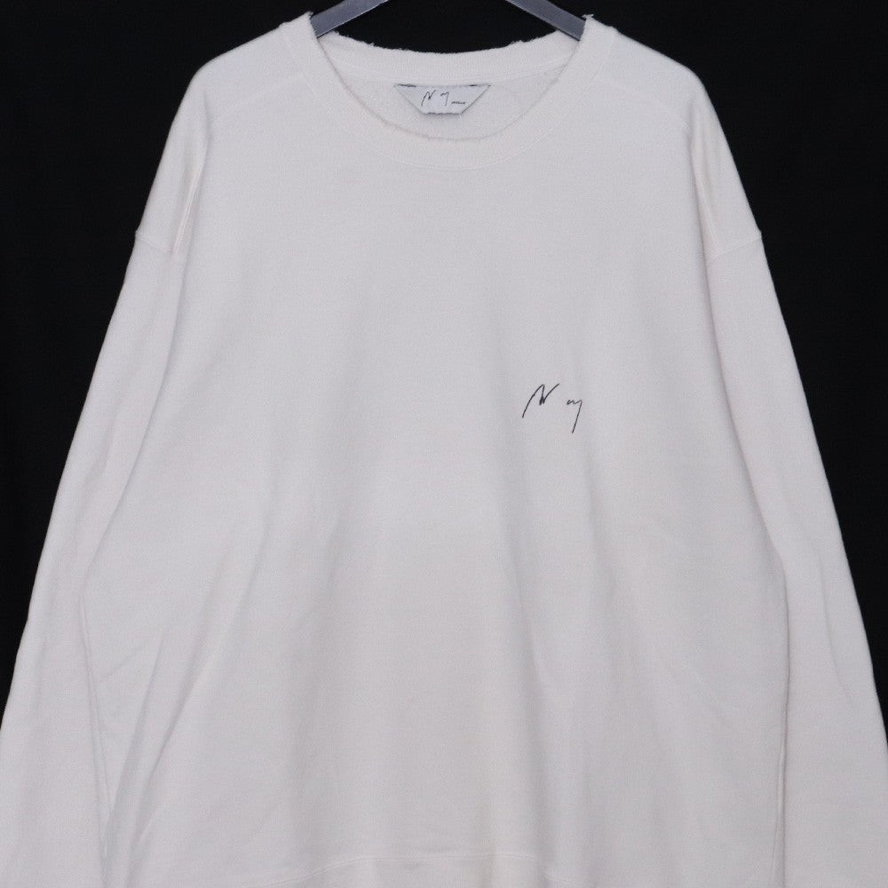 ANCELLM Aging Over Sweatshirt Ivory Size 2