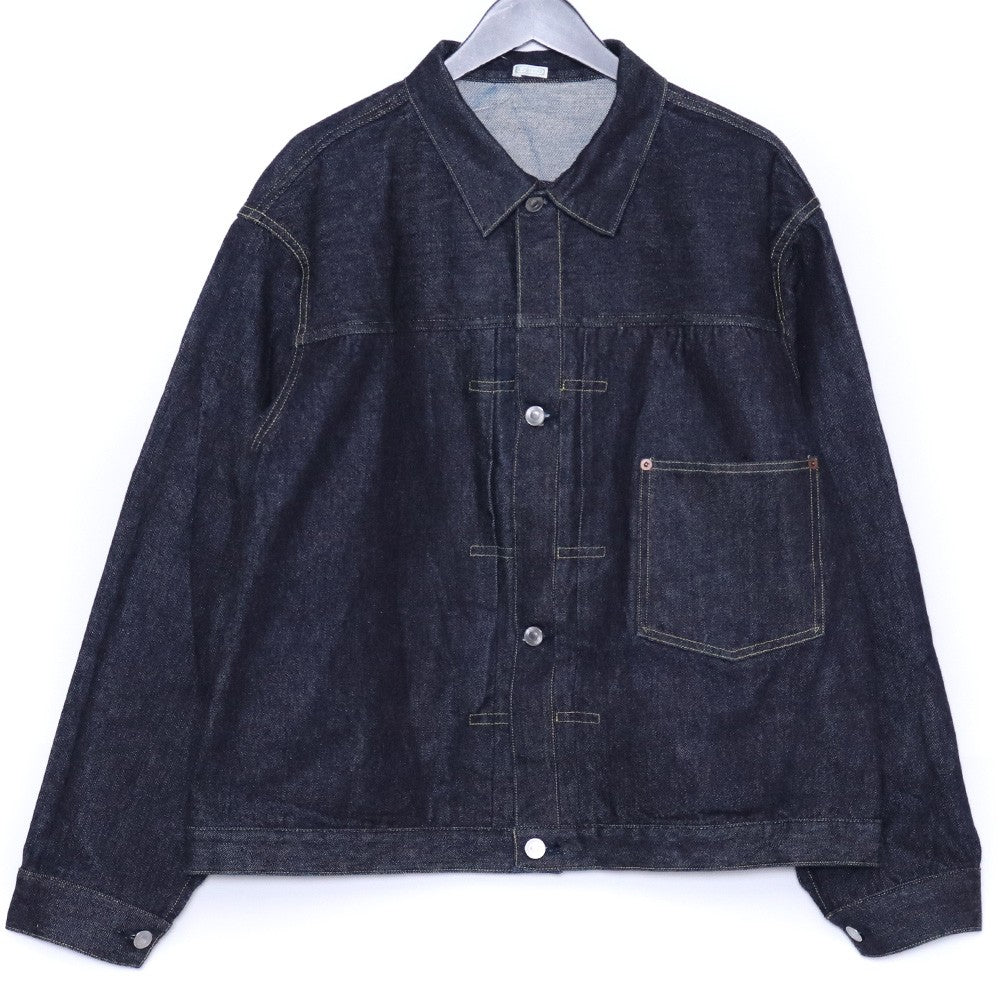 A.PRESSE 1st Type One Wash Denim Jacket Indigo Size 48