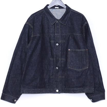 A.PRESSE 1st Type One Wash Denim Jacket Indigo Size 48