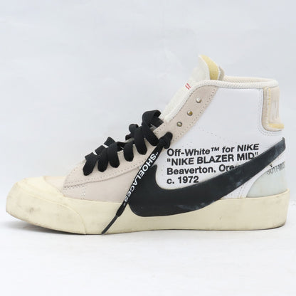 NIKE × OFF-WHITE The Ten Blazer Mid Sneakers White Size 23cm