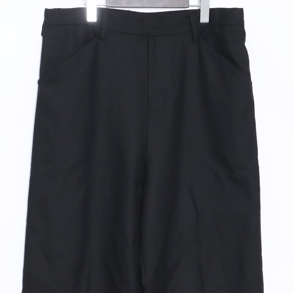 SUNSEA N.M Thickened Wide Pants Black Size 2