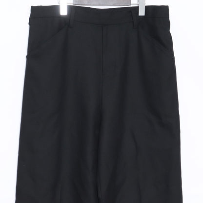 SUNSEA N.M Thickened Wide Pants Black Size 2