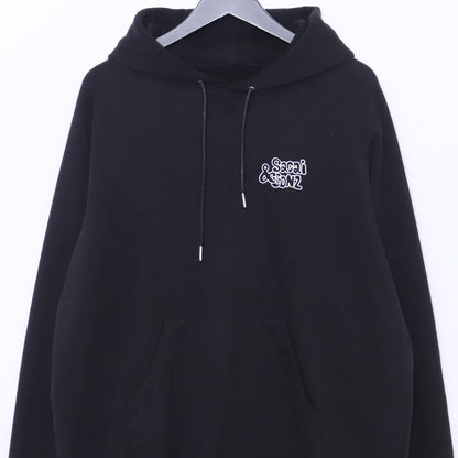 Sacai GONZ ONE LOVE Hoodie Black Size 3