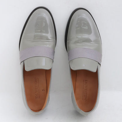 J.M.WESTON Patent Sneakers Gray Size 3D