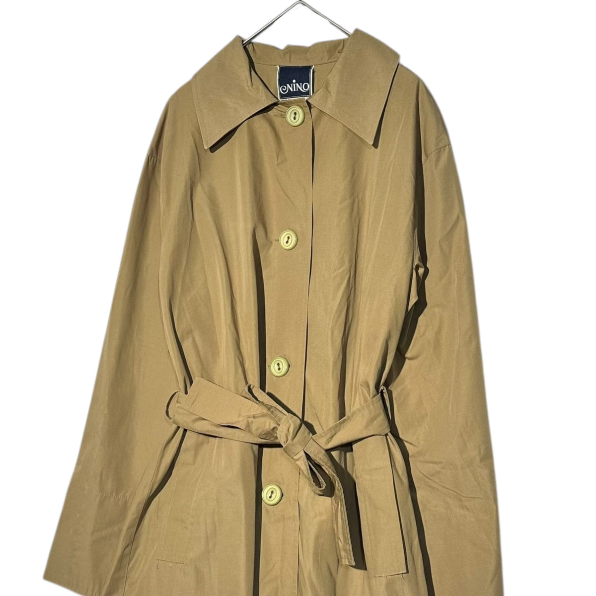 Euro vintage 70s Design Button Trench Coat