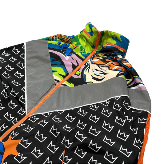 DOLCE&GABBANA "SUPER KING" Nylon Pattern Jacket Size S