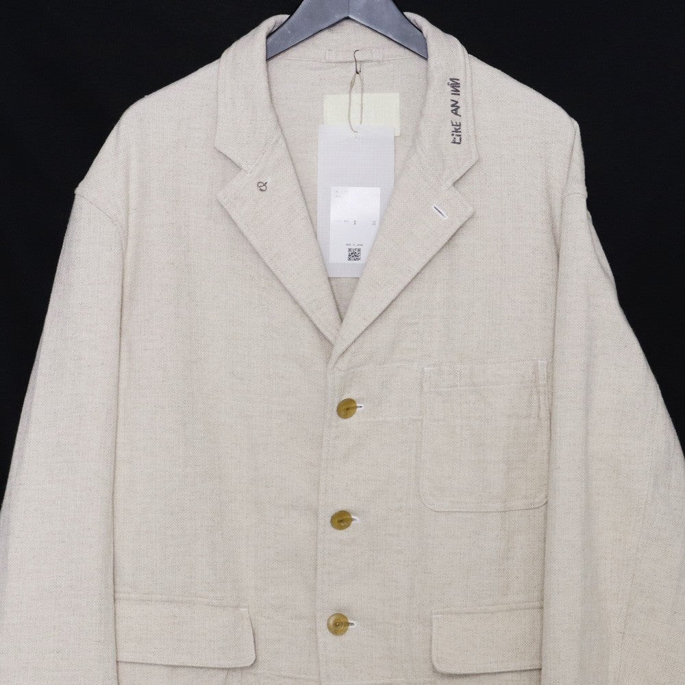 Innat 25SS Tailored Drivers Jacket Beige Size 2