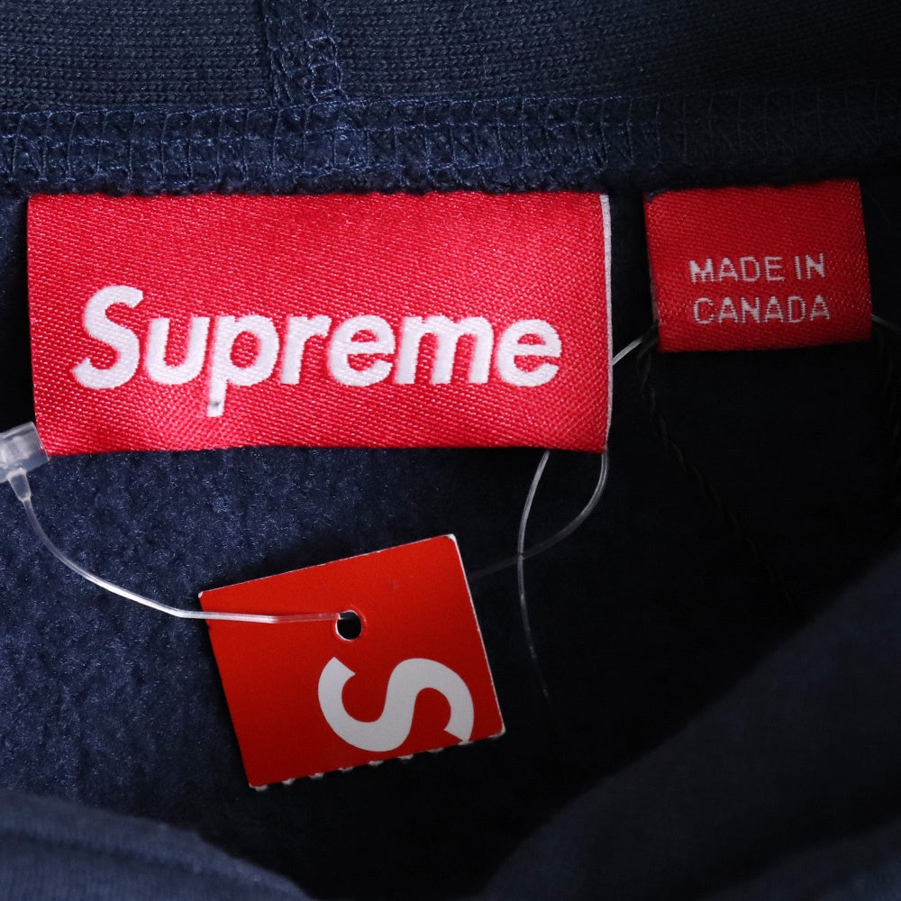 SUPREME 25AW Box Logo Pullover Hoodie Navy Size L