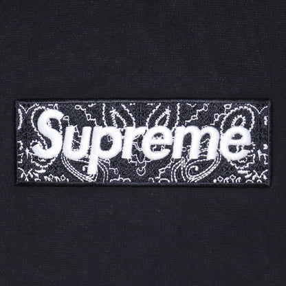 Supreme 19AW Bandana Box Logo Hoodie Black Size XL