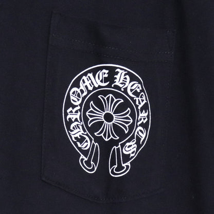 Chrome Hearts HORSESHOE Pocket T-Shirt Black Size L
