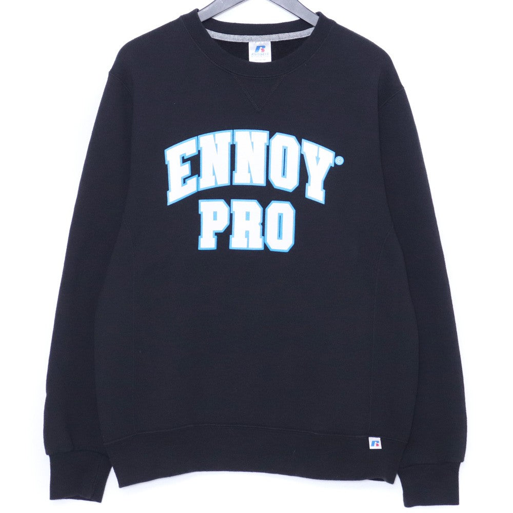 ENNOY x Russell Athletic College Sweatshirt Black Size M