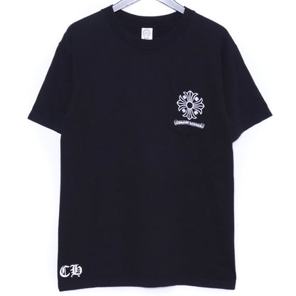 CHROME HEARTS Old Back CH Plus Logo T-Shirt Black Size M