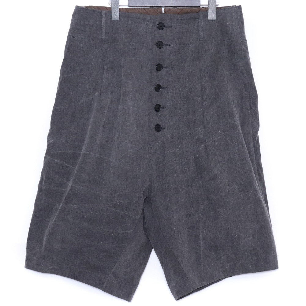 KLASICA SABRON Reconstructed Mid Shorts Gray Size 2