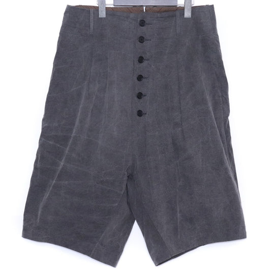 KLASICA SABRON Reconstructed Mid Shorts Gray Size 2