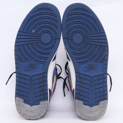 NIKE x UNION AJ1 Retro High Storm Blue Sneakers Size 28.5cm