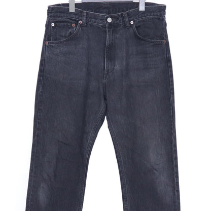 COMOLI Black Denim 5-Pocket Jeans Size 2