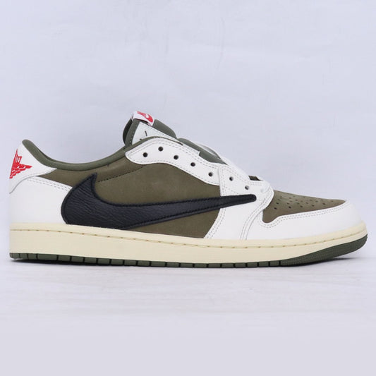 NIKE x TRAVIS SCOTT Air Jordan 1 Olive Sneakers Size 28.5cm