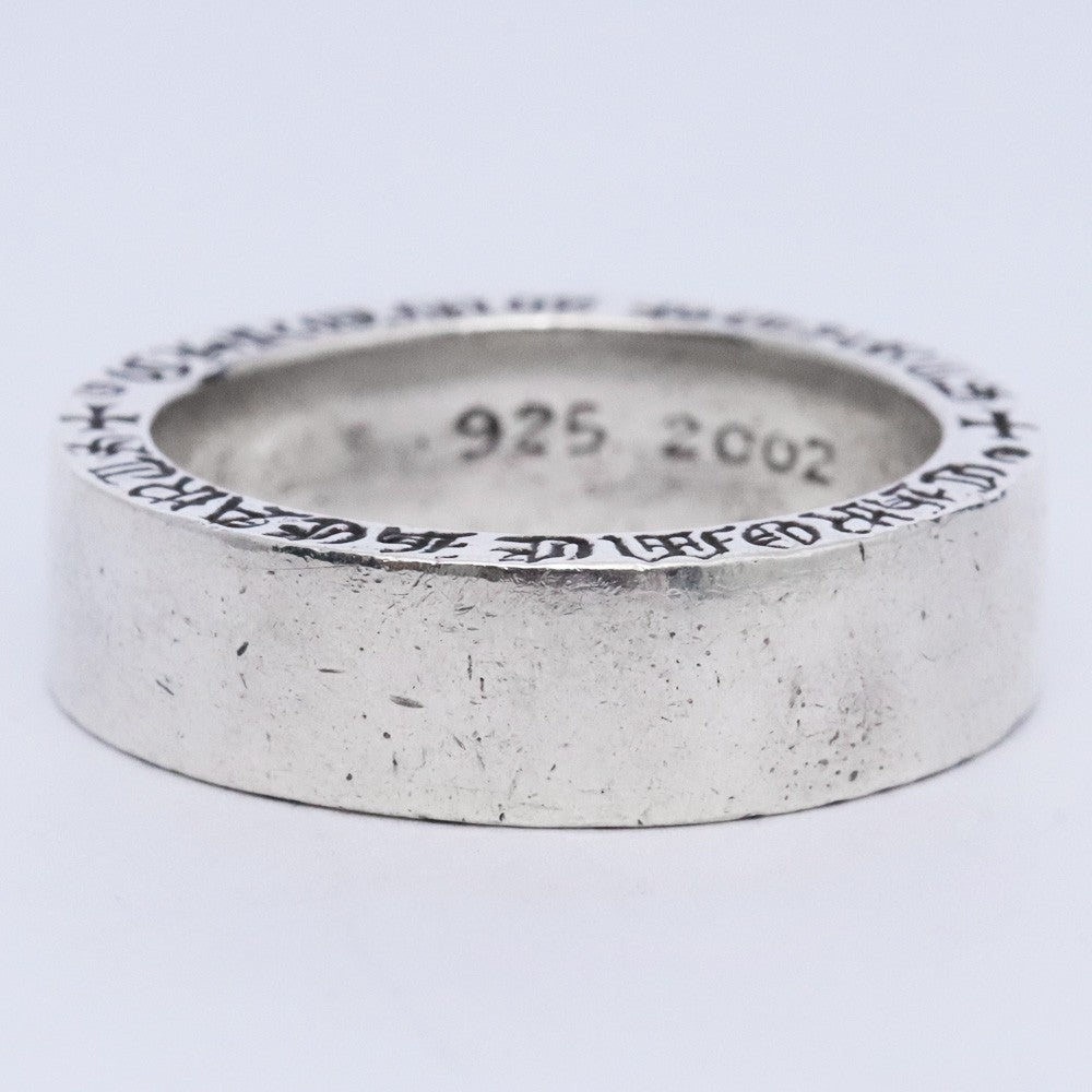 CHROME HEARTS 6mm Spacer Ring Gallery Silver Size ONE SIZE