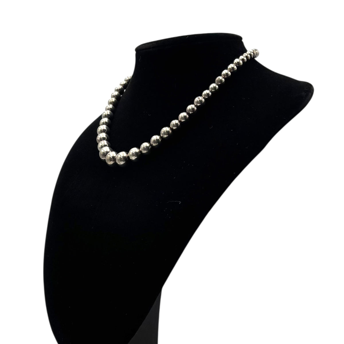 TIFFANY & CO. Silver Hardware Ball Necklace