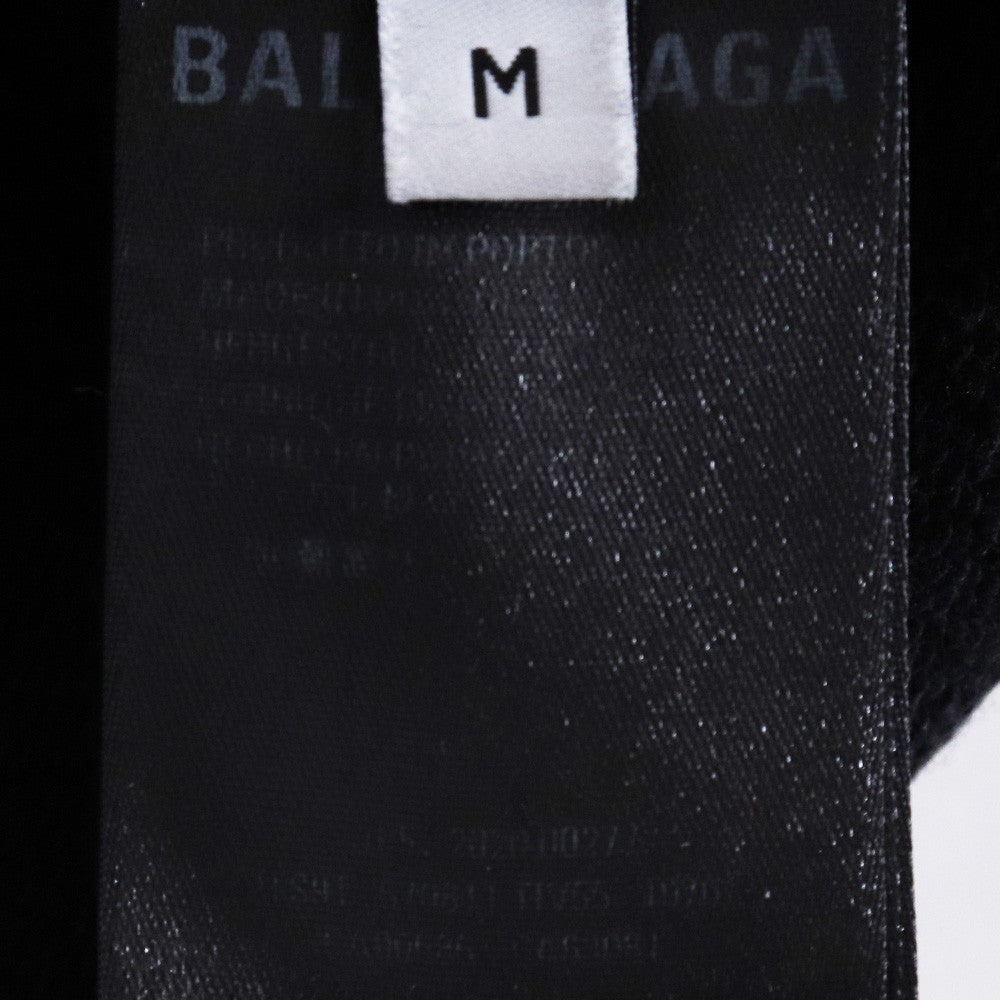 BALENCIAGA Copyright Medium Fit Hoodie Black Size L