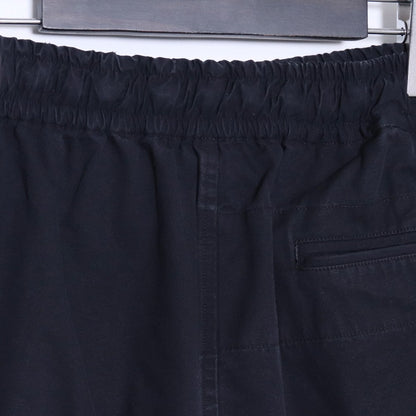 SUS-SOUS 25SS Black Cargo Organic Cotton Silk Shorts Size 9