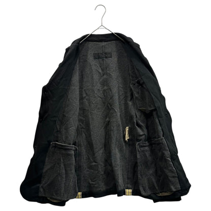 COMME des GARCONS HOMME 05AW Felted 3B Black Yellow Jacket Size S