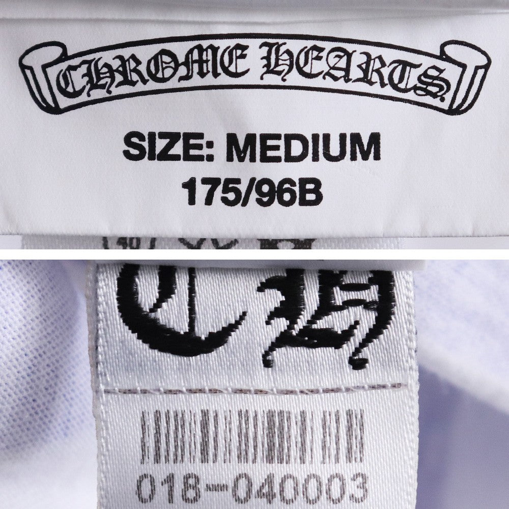 CHROME HEARTS Foti Print T-Shirt White Size M