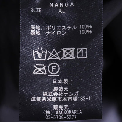 WACKO MARIA x NANGA 22SS Nylon Mountain Jacket Black Size XL