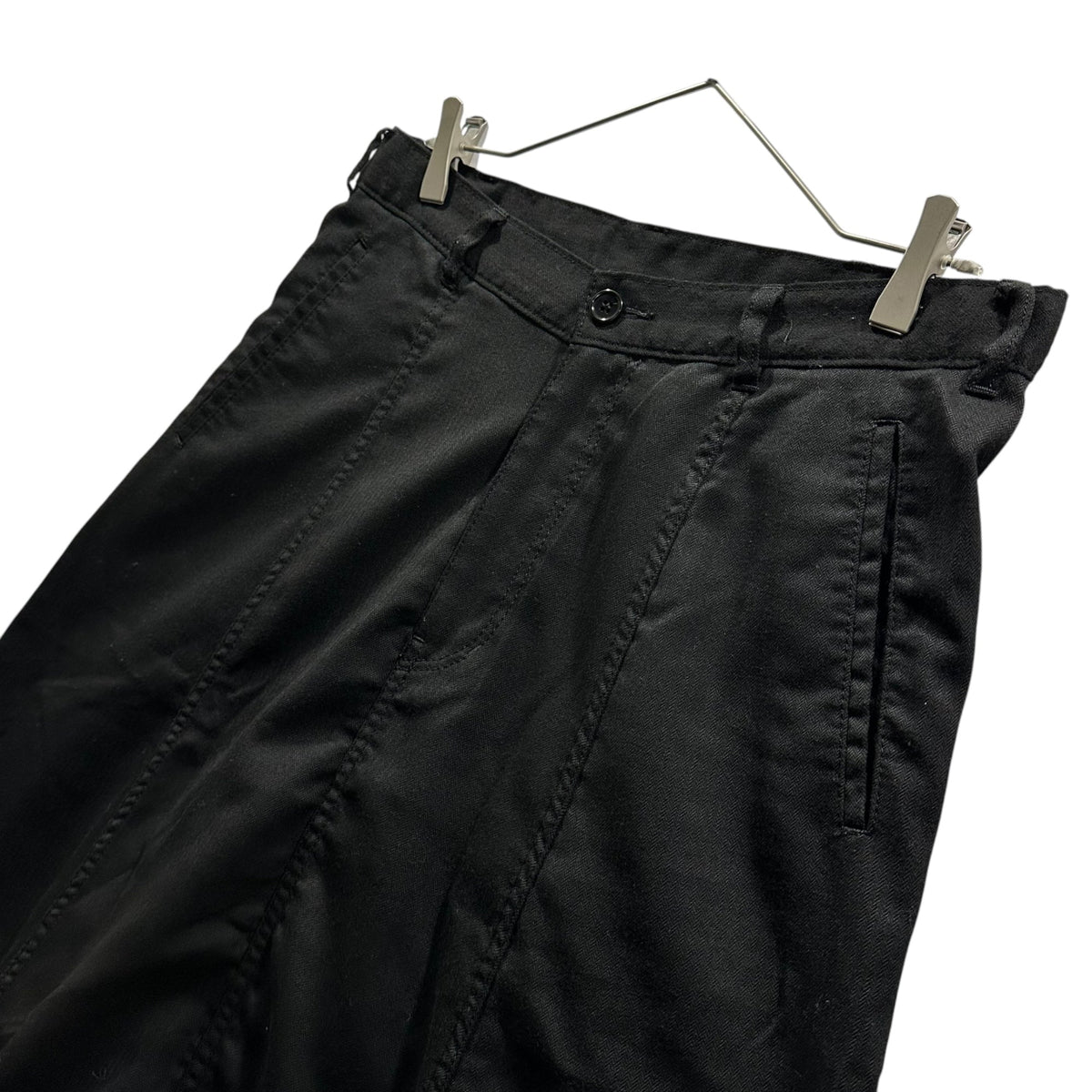 BLACK COMME des GARCONS 10AW Graphic Pants Black Size M