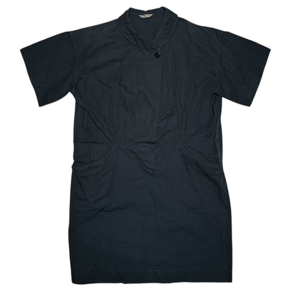 Y's 70s Vintage Cotton 2 Pocket Shirt Dress Size FREE