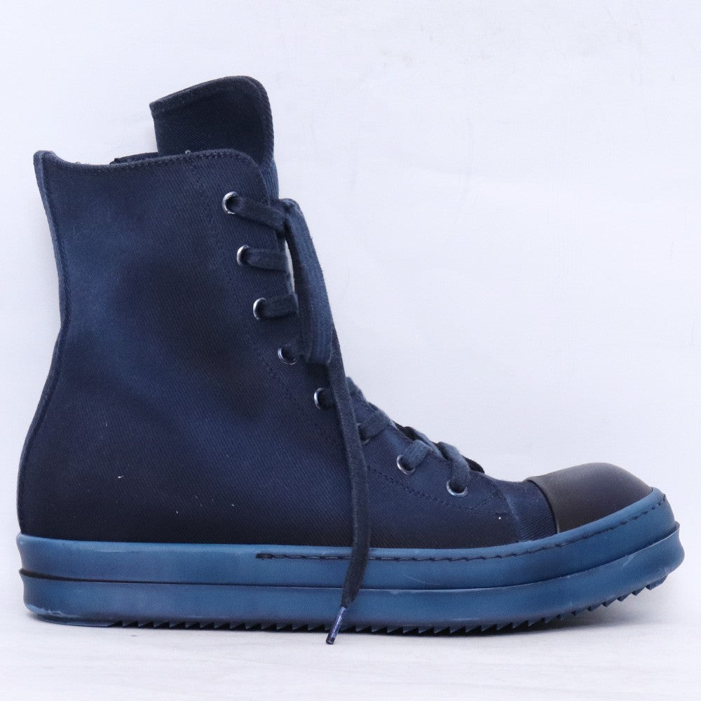 RICK OWENS DRKSHDW Denim Indigo Sneakers Blue Size EU 40