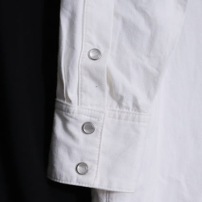 CELINE 23AW Western Painter Shirt White Size XS