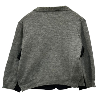 COMME des GARCONS 93AW Melton Knit Jacket Size FREE