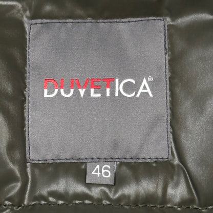 DUVETICA CEBRENO Hooded Down Jacket Black Size 46