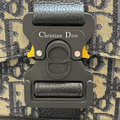 Dior Gray Gallop Oblique Jacquard Backpack Size F