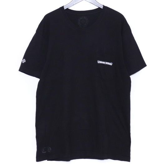 CHROME HEARTS MLTCOL CEM CRS T-Shirt Black Size XL
